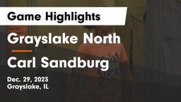 Grayslake North  vs Carl Sandburg  Game Highlights - Dec. 29, 2023