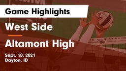West Side  vs Altamont High Game Highlights - Sept. 10, 2021