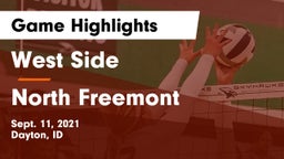 West Side  vs North Freemont Game Highlights - Sept. 11, 2021