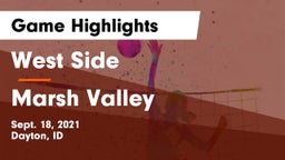 West Side  vs Marsh Valley Game Highlights - Sept. 18, 2021