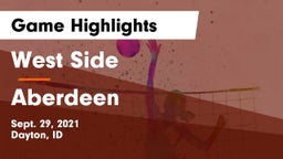 West Side  vs Aberdeen Game Highlights - Sept. 29, 2021