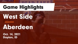 West Side  vs Aberdeen Game Highlights - Oct. 14, 2021