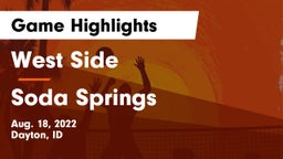 West Side  vs Soda Springs  Game Highlights - Aug. 18, 2022