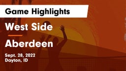 West Side  vs Aberdeen Game Highlights - Sept. 28, 2022