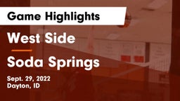 West Side  vs Soda Springs  Game Highlights - Sept. 29, 2022