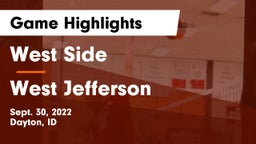 West Side  vs West Jefferson Game Highlights - Sept. 30, 2022