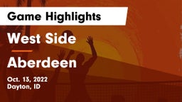West Side  vs Aberdeen Game Highlights - Oct. 13, 2022