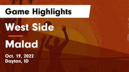 West Side  vs Malad Game Highlights - Oct. 19, 2022