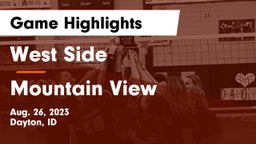 West Side  vs Mountain View Game Highlights - Aug. 26, 2023