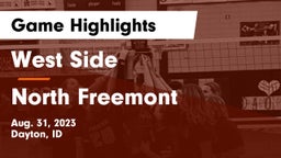 West Side  vs North Freemont Game Highlights - Aug. 31, 2023