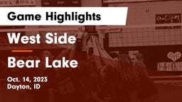 West Side  vs Bear Lake Game Highlights - Oct. 14, 2023