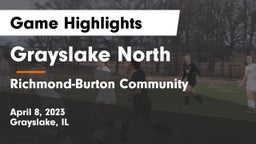 Grayslake North  vs Richmond-Burton Community  Game Highlights - April 8, 2023