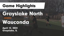 Grayslake North  vs Wauconda  Game Highlights - April 12, 2024