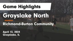 Grayslake North  vs Richmond-Burton Community  Game Highlights - April 13, 2024