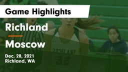Richland  vs Moscow  Game Highlights - Dec. 28, 2021
