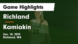 Richland  vs Kamiakin  Game Highlights - Jan. 10, 2023