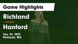 Richland  vs Hanford  Game Highlights - Jan. 24, 2023