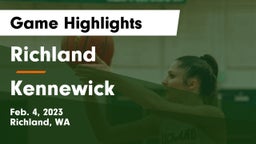 Richland  vs Kennewick  Game Highlights - Feb. 4, 2023
