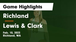 Richland  vs Lewis & Clark  Game Highlights - Feb. 10, 2023