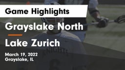 Grayslake North  vs Lake Zurich  Game Highlights - March 19, 2022
