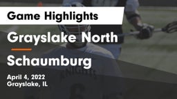 Grayslake North  vs Schaumburg  Game Highlights - April 4, 2022