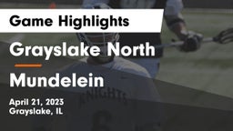 Grayslake North  vs Mundelein  Game Highlights - April 21, 2023