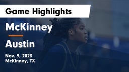 McKinney  vs Austin  Game Highlights - Nov. 9, 2023