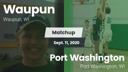Matchup: Waupun  vs. Port Washington  2020