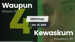 Matchup: Waupun  vs. Kewaskum  2020