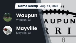 Recap: Waupun  vs. Mayville  2023