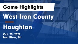 West Iron County  vs Houghton  Game Highlights - Oct. 25, 2022