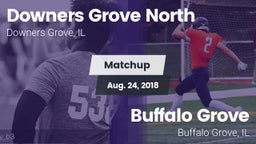 Matchup: Downers Grove North vs. Buffalo Grove  2018