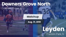 Matchup: Downers Grove North vs. Leyden  2018
