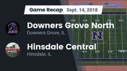 Recap: Downers Grove North vs. Hinsdale Central  2018