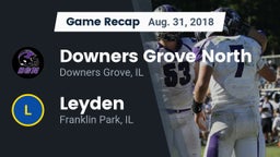 Recap: Downers Grove North vs. Leyden  2018