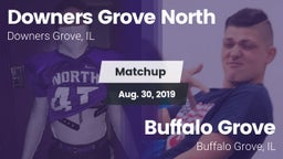 Matchup: Downers Grove North vs. Buffalo Grove  2019
