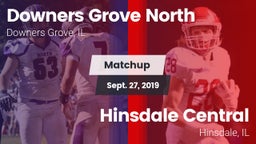 Matchup: Downers Grove North vs. Hinsdale Central  2019