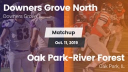 Matchup: Downers Grove North vs. Oak Park-River Forest  2019