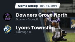 Recap: Downers Grove North vs. Lyons Township  2019