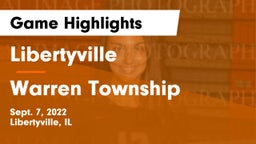 Libertyville  vs Warren Township  Game Highlights - Sept. 7, 2022
