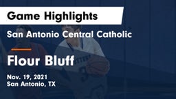 San Antonio Central Catholic  vs Flour Bluff  Game Highlights - Nov. 19, 2021