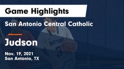 San Antonio Central Catholic  vs Judson  Game Highlights - Nov. 19, 2021