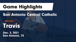 San Antonio Central Catholic  vs Travis  Game Highlights - Dec. 3, 2021