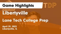 Libertyville  vs Lane Tech College Prep Game Highlights - April 29, 2023