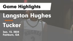 Langston Hughes  vs Tucker  Game Highlights - Jan. 13, 2024
