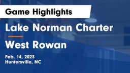 Lake Norman Charter  vs West Rowan  Game Highlights - Feb. 14, 2023