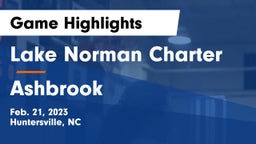 Lake Norman Charter  vs Ashbrook Game Highlights - Feb. 21, 2023