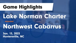 Lake Norman Charter  vs Northwest Cabarrus  Game Highlights - Jan. 13, 2023