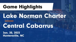 Lake Norman Charter  vs Central Cabarrus  Game Highlights - Jan. 20, 2023