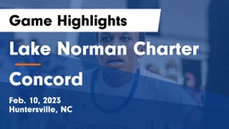 Lake Norman Charter  vs Concord Game Highlights - Feb. 10, 2023